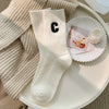 Fashion Medium Tube Cashmere Socks - Sabreeonline