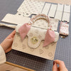 Leather Shoulder Unique Bag. - Sabreeonline