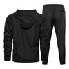Men&#39;s Tracksuit 2022 Man Two Piece Set Sweatsuit Polyester Overalls Leisure Suit Hooded Sweatshirts And Hip Hop Harlan Pants - Sabreeonline