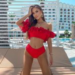 Sexy Bikini Set Shell Tassels