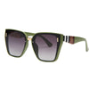 Fashion Square Sunglasses Retro Designer - Sabreeonline