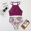 High Waist Bikinis 2023 Mujer Swimwear Women Swimsuit Crop Top Bikini Set Swimming For Bathing Suit Woman Maillot De Bain Femme