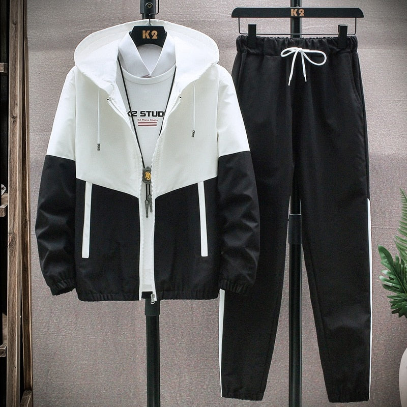 Sportswear Set Pocket Male New Fashion - Sabreeonline