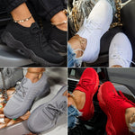 Running Lace-up Casual Shoes Mesh Breathable - Sabreeonline