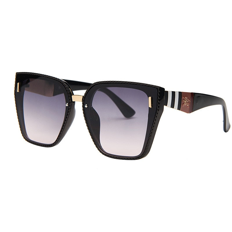 Fashion Square Sunglasses Retro Designer - Sabreeonline