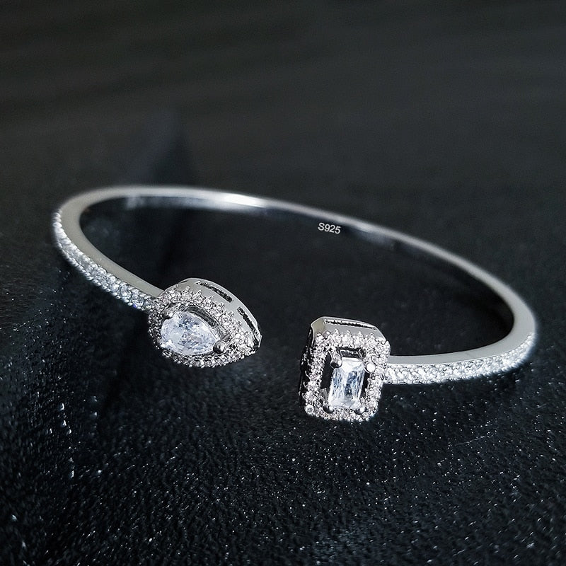 Luxury Gold Silver Color Adjustable Bracelet - Sabreeonline