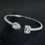 Luxury Gold Silver Color Adjustable Bracelet - Sabreeonline