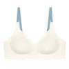 No Trace Top Women&#39;s Underwear No Steel Ring Pure Desire Comfortable Upper Support Sling Adjustable Beauty Back Bra Thin Section - Sabreeonline