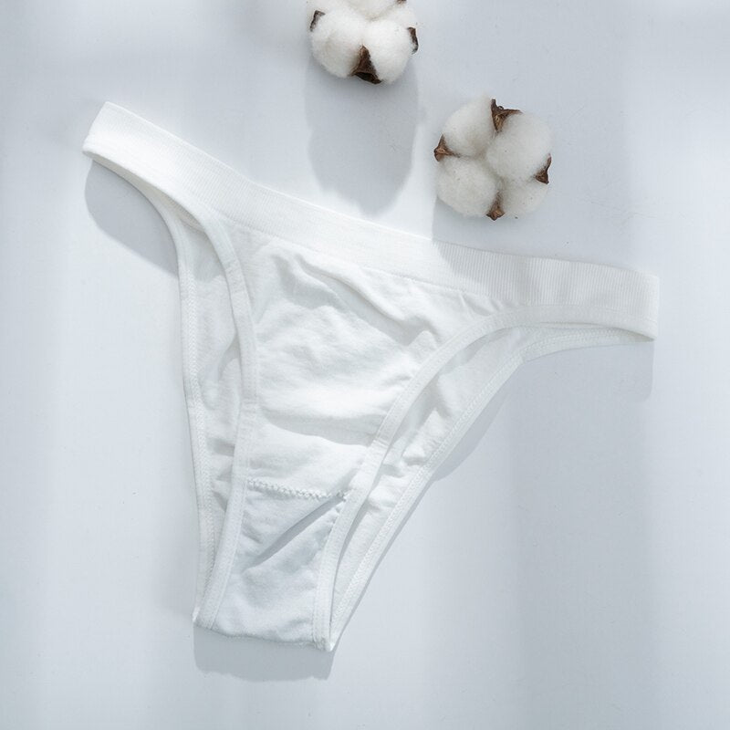 Sexy Thongs Panties Women G-String Female Underpants Seamless Comfortable Underwear Female High-Rise Thong Lingerie M-2XL - Sabreeonline