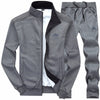 2 Pieces Sets Slim Tracksuit - Sabreeonline