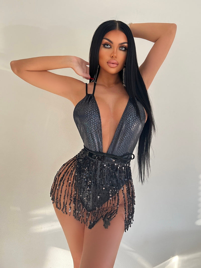Sexy Deep V Swimsuit one-piece