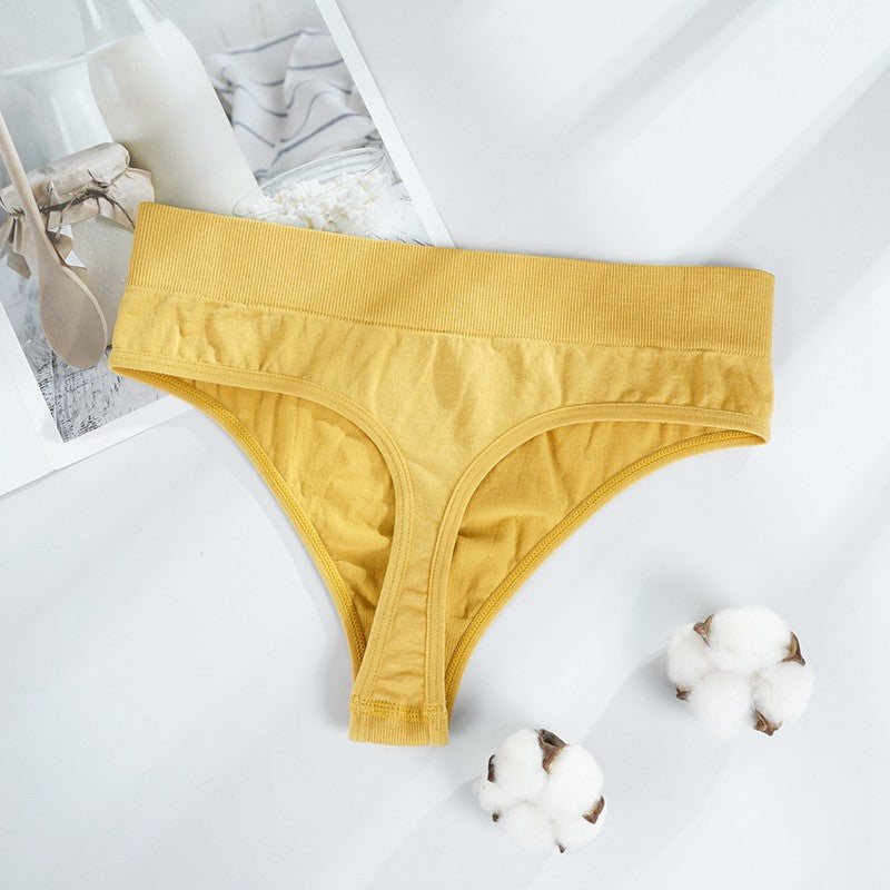 Sexy Thongs Panties Women G-String Female Underpants Seamless Comfortable Underwear Female High-Rise Thong Lingerie M-2XL - Sabreeonline