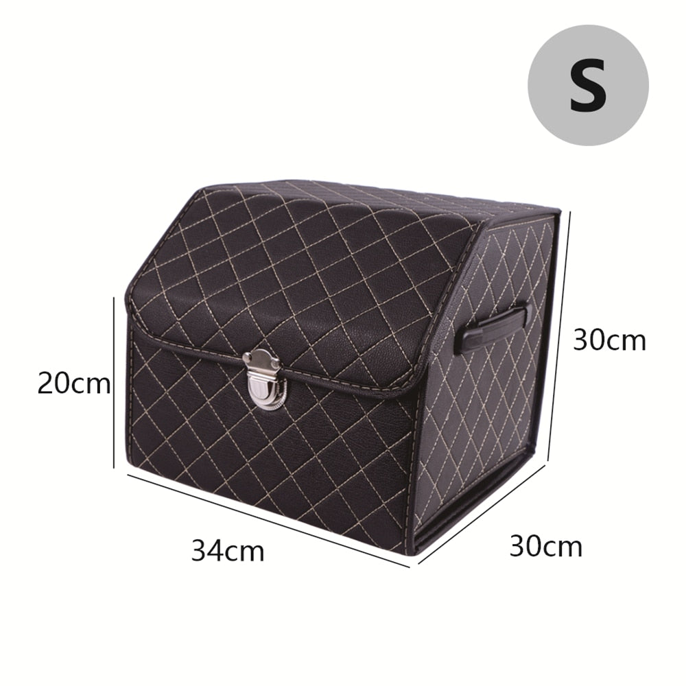 Car Trunk Storage Box High-Capacity Organizer - Sabreeonline