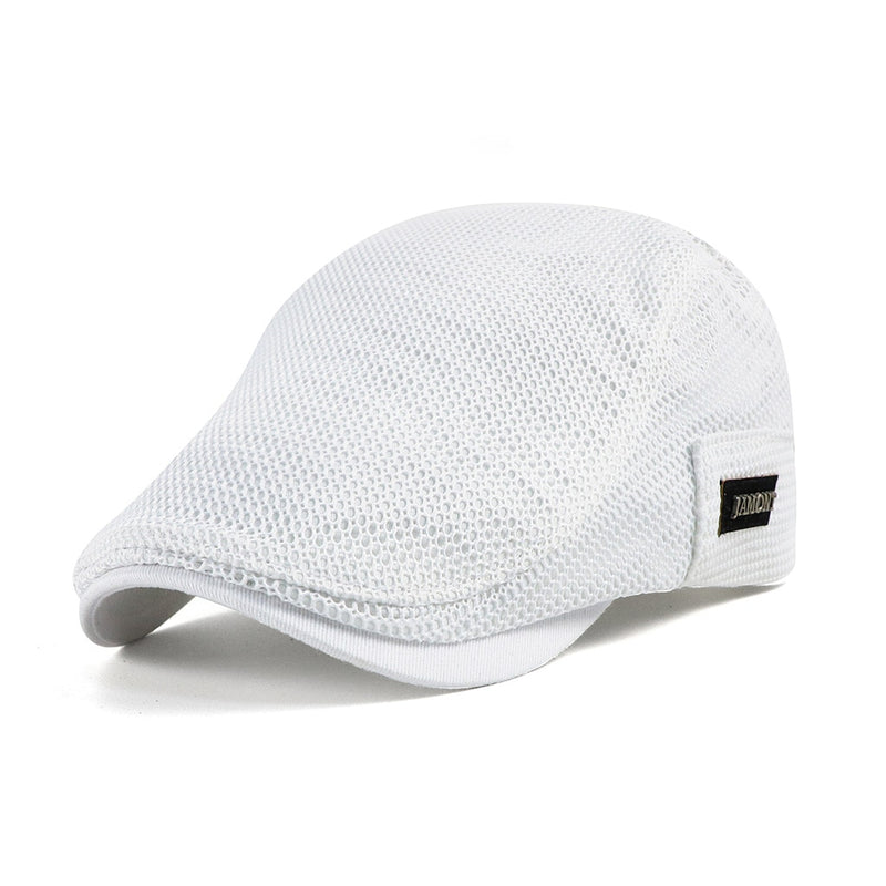 Breathable Mesh Newsboy Caps - Sabreeonline