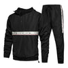 Men&#39;s Tracksuit 2022 Man Two Piece Set Sweatsuit Polyester Overalls Leisure Suit Hooded Sweatshirts And Hip Hop Harlan Pants - Sabreeonline