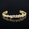 Luxury Gold Silver Color Adjustable Bracelet - Sabreeonline