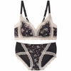 Women&#39;s Bra Briefs Suit Underwear Fashion Push Up Bra Sexy Lace Panties Girls&#39; Non Steel Ring Brassiere Female Sexy Lingerie Set - Sabreeonline