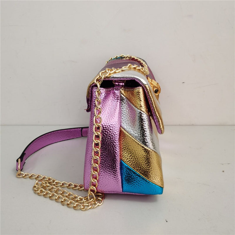 Rainbow Eagle Head Lock Bag - Sabreeonline
