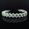 Luxury Gold Silver Color Adjustable Bracelet - Sabreeonline