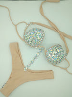 Rhinestone Bikini Set