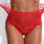 Women Panties Female Plus Size High Waist Hollow Out Lace Sexy Underwear Lingerie Briefs Underpants Butt Lift - Sabreeonline