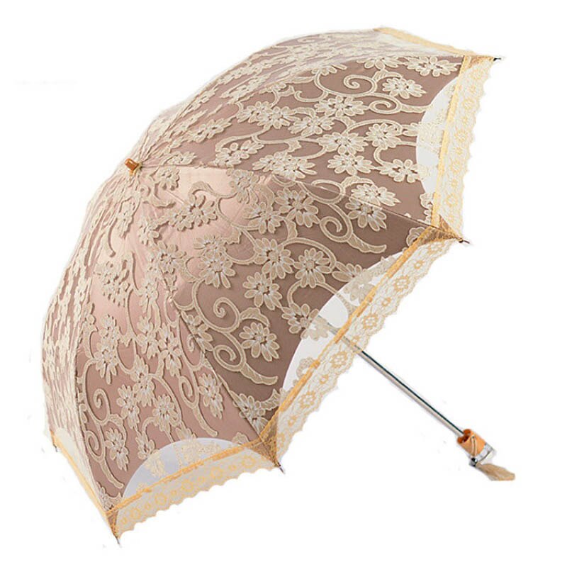 Double Layer Flower Lace Umbrella - Sabreeonline