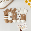 Cat Low Cut Short Socks - Sabreeonline