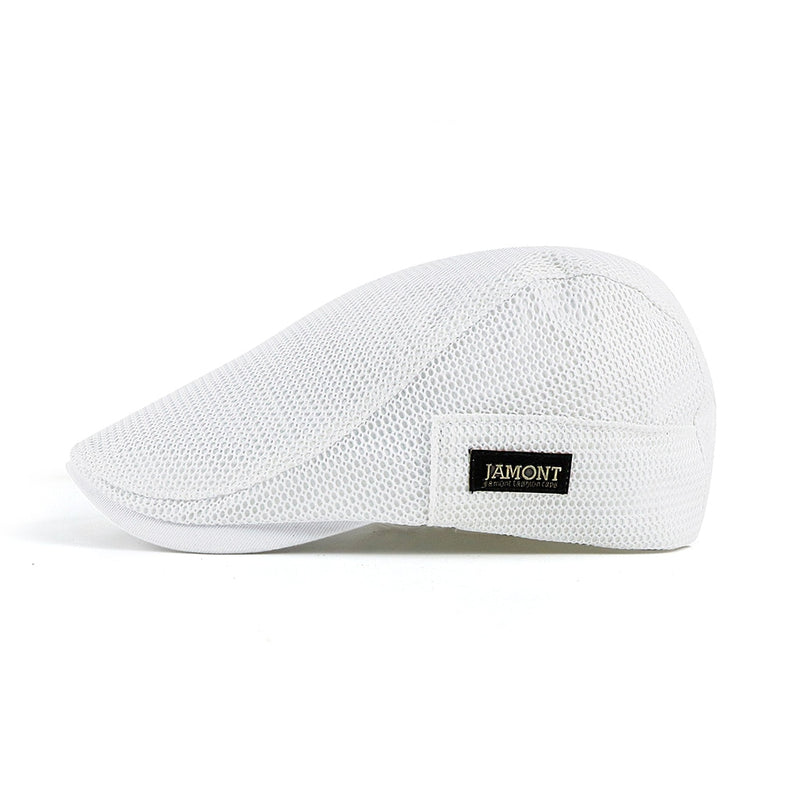 Breathable Mesh Newsboy Caps - Sabreeonline