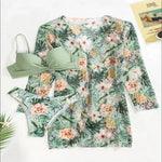 Floral Print Bikinis Set - Sabreeonline
