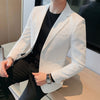 Casual Blazer Slim Fit Outwear - Sabreeonline