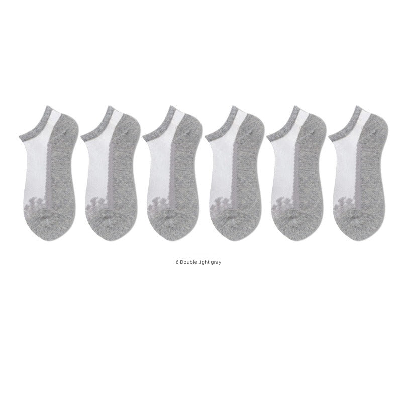 Glass Socks Women's Cotton - Sabreeonline