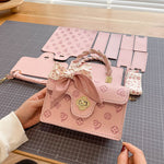 Leather Shoulder Unique Bag. - Sabreeonline