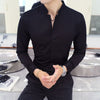 Casual Long Sleeve Men Shirts - Sabreeonline