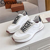 Men Running Shoes Lace Up Flat Tennis Shoes Male Mesh Breathable Patchwork Casual Walk Shoes for Men Comfortable Sneakers Men - Sabreeonline