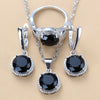 Sweet Princess Round Zircon 3 Piece Set - Sabreeonline