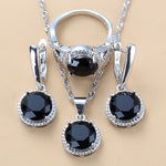 Sweet Princess Round Zircon 3 Piece Set - Sabreeonline