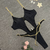 Sexy Hollow One Piece Swimsui