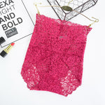 Women Panties Female Plus Size High Waist Hollow Out Lace Sexy Underwear Lingerie Briefs Underpants Butt Lift - Sabreeonline