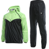 VANSYDICAL Sauna Suit Men Gym Clothing Set Hoodies Pullover Sportswear Running Fitness Weight Loss Sweating Sports Jogging Suit - Sabreeonline
