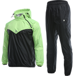 VANSYDICAL Sauna Suit Men Gym Clothing Set Hoodies Pullover Sportswear Running Fitness Weight Loss Sweating Sports Jogging Suit - Sabreeonline