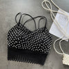 spaghetti strap off shoulder sleeveless - Sabreeonline