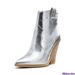 Winter Western Cowboy Boots Women - Sabreeonline