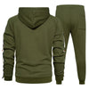 Casual Set Streetwear Hooded Jackets and Pants - Sabreeonline
