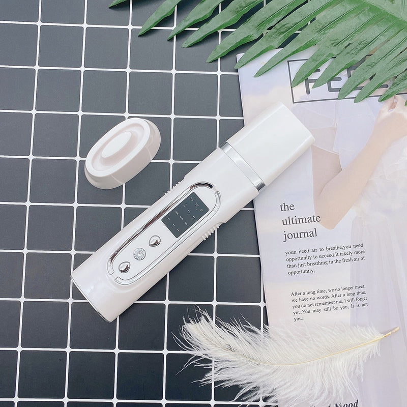 Ultrasonic Skin Scrubber Electric Facial Cleansing Pore Deep Cleaner Acne Blackhead Remover Peeling Shovel Device Beauty Machine - Sabreeonline