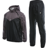VANSYDICAL Sauna Suit Men Gym Clothing Set Hoodies Pullover Sportswear Running Fitness Weight Loss Sweating Sports Jogging Suit - Sabreeonline