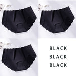 Seamless Underwear Silk Color Panties - Sabreeonline