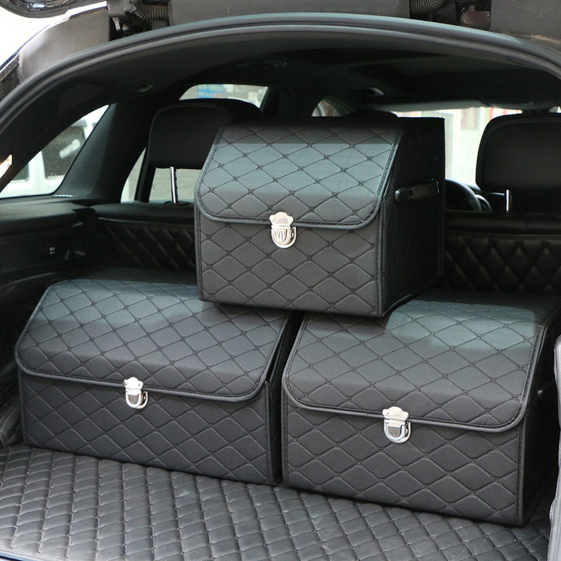 Car Trunk Storage Box High-Capacity Organizer - Sabreeonline