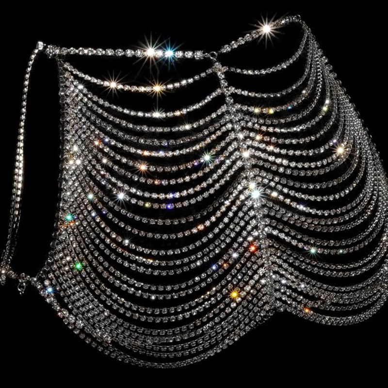 Belly Chain Waist Bikini Prom Romance Jewelry - Sabreeonline