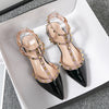 Pointed Rivet Casual Shoes