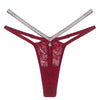 Women Sexy Lace Panties Lingerie Rhinestone See Through Female Underwear Low Waist Thongs Gstring Sensual Lenceria Mujer T-back - Sabreeonline